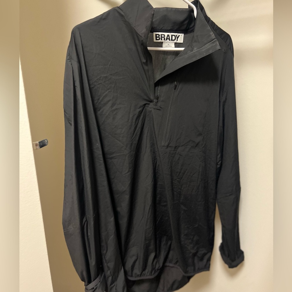Brady Men's Black Windbreaker Jacket